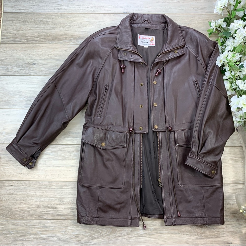 Siberian Vintage Women’s‎ Leather Jacket